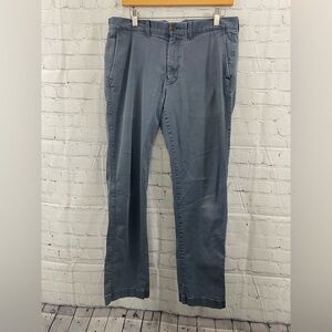 J.Crew Men Flex Straight-Fit Blue Driggs 33W x 32L